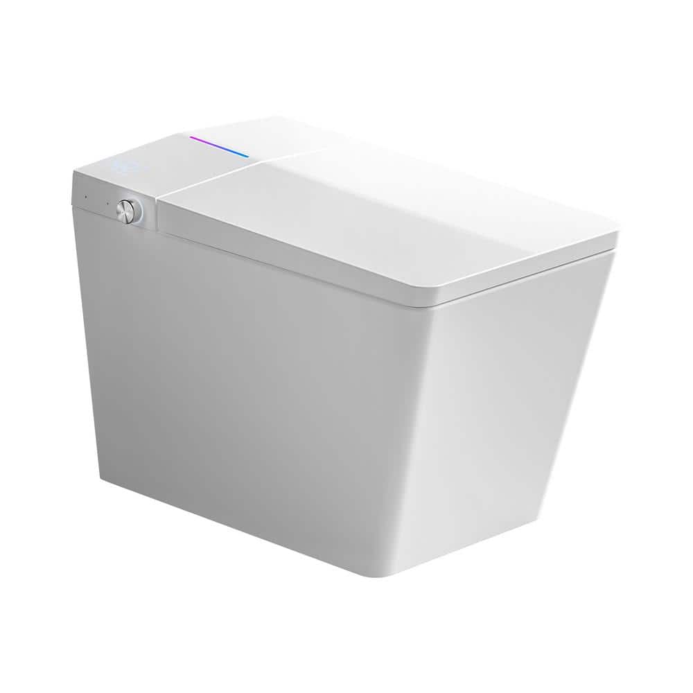 WELLFOR TM-1 LED Smart Bidet Toilet with Auto Flush & Heated Seat