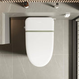 WELLFOR Smart Elongated Bidet Toilet with Heated Seat & Warm Air Dryer