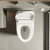 WELLFOR Smart Elongated Bidet Toilet with Heated Seat & Warm Air Dryer