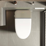 WELLFOR Smart Elongated Bidet Toilet with Foot Sensor & Heated Seat
