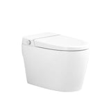 WELLFOR Elongated Smart Bidet Toilet with Self-Cleaning Nozzle, Heated Seat, and Night Light