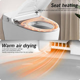 WELLFOR Elongated Smart Bidet Toilet with Foot Sensor and Heated Seat