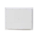 WELLFOR 40 in. W x 32 in. H Rectangular Solid Wood Recessed Medicine Cabinet with Mirror