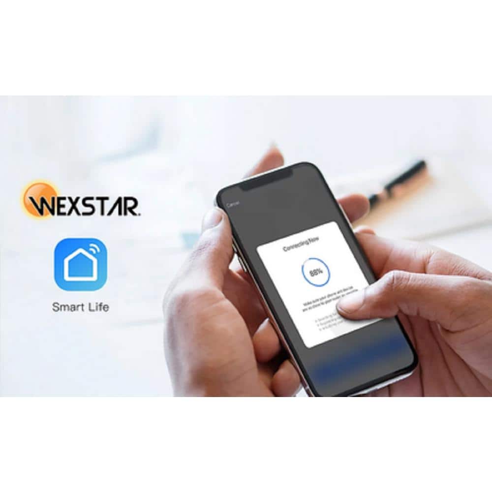 Wexstar Smart Plug Wi-Fi Control Devices from Anywhere C ETL US Certified (2-Pieces)