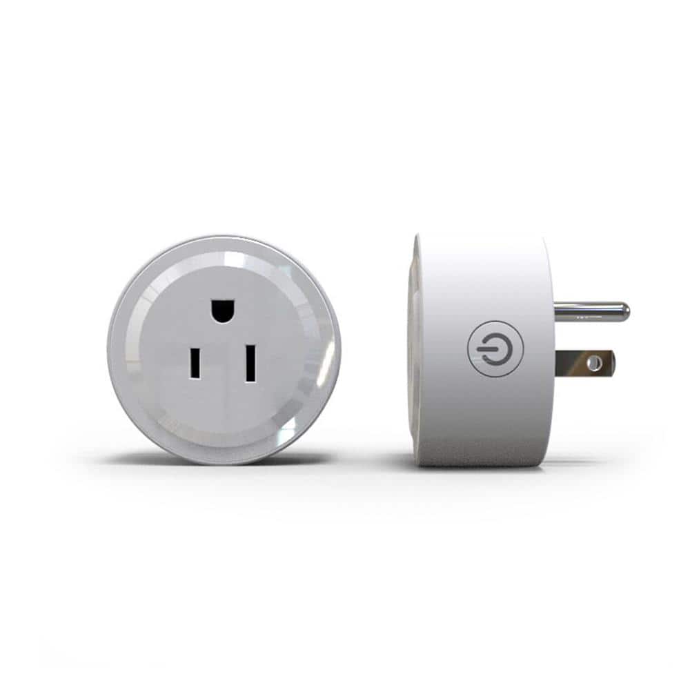 Wexstar Smart Plug Wi-Fi Control Devices from Anywhere C ETL US Certified (2-Pieces)