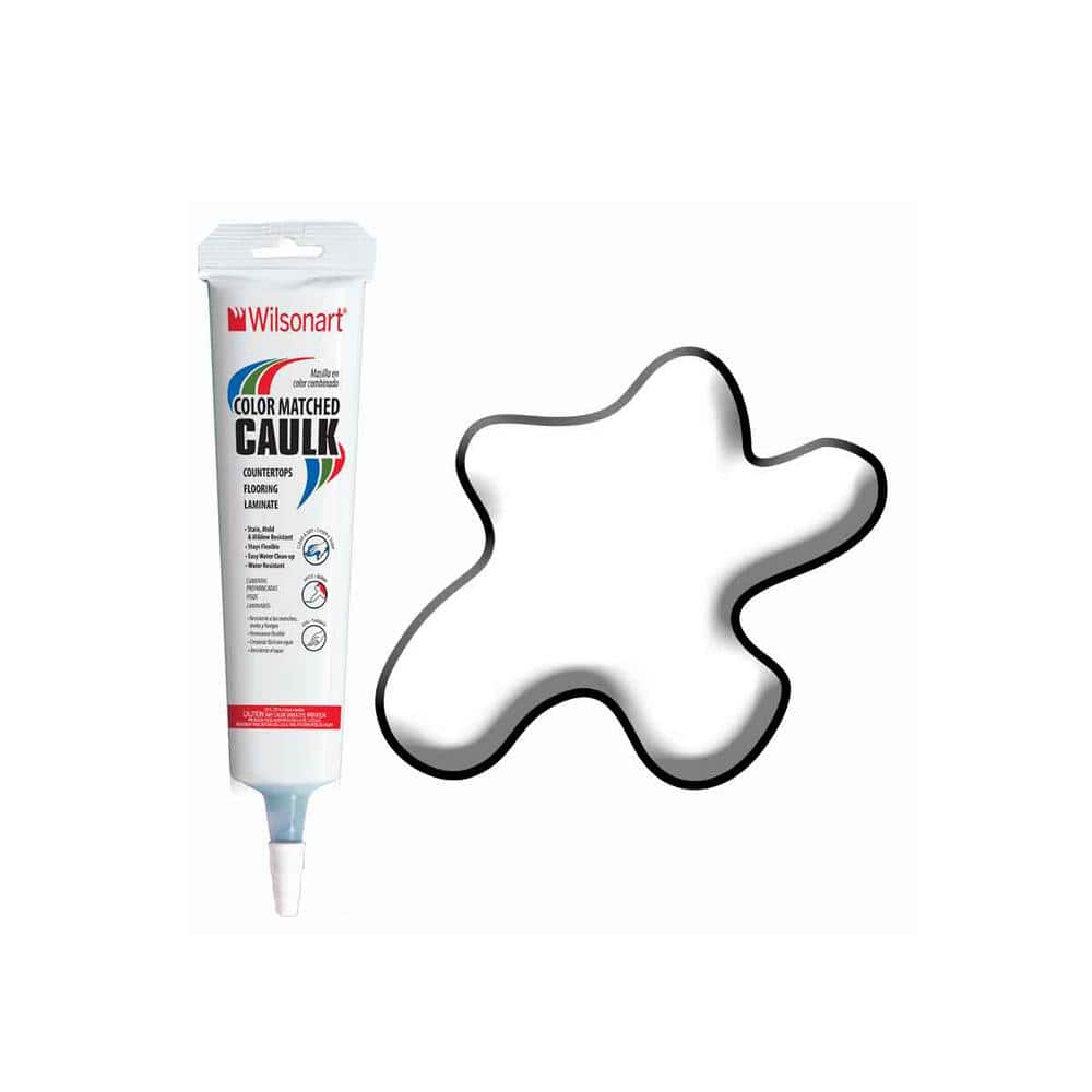 Wilsonart 5.5 oz. White Laminate Color Matched Caulk