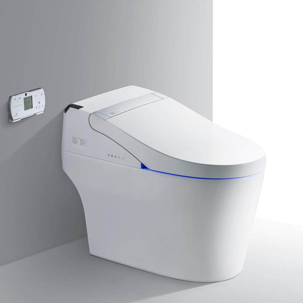 WOODBRIDGE Venezia Intelligent Elongated Smart Bidet Toilet with Auto Features