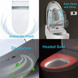 WOODBRIDGE Venezia Intelligent Elongated Smart Bidet Toilet with Auto Features