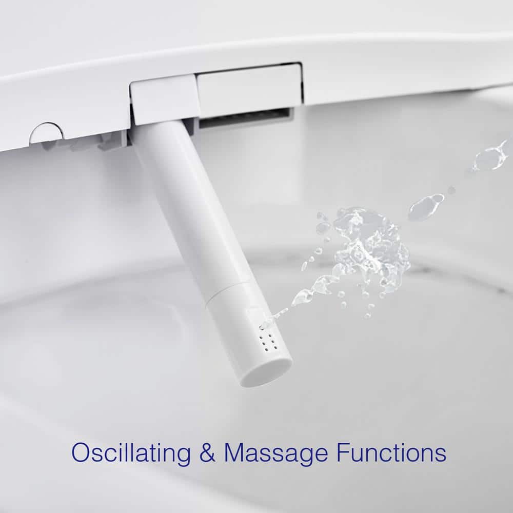 WOODBRIDGE Venezia Intelligent Elongated Smart Bidet Toilet with Auto Features