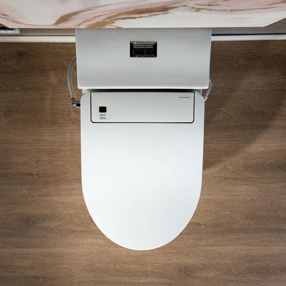 WOODBRIDGE Revel One-Piece Dual Flush Toilet with Smart Bidet