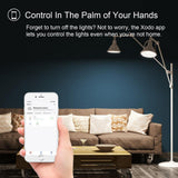 Xodo Smart Home Security Surveillance Kit with 1080p Camera, 60-Watts Smart Bulb,Smart Home Plug, App Controlled,Easy install