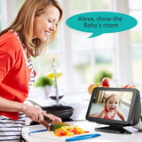 Xodo Smart Home Wireless Wi-Fi Security Camera for Dog/Pet/Nanny 1080p HD Baby Monitor Color Night Vision, Sound Detection