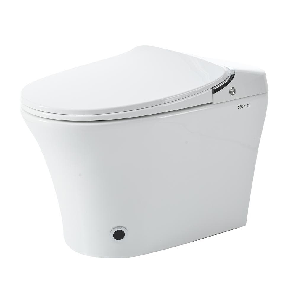 Xspracer Moray Elongated Smart Bidet Toilet with Heated Seat, Remote Control, and LED Night Light