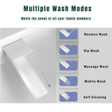 Xspracer Moray Elongated Smart Bidet Toilet with Foot Sensor, LED Display, and Warm Water