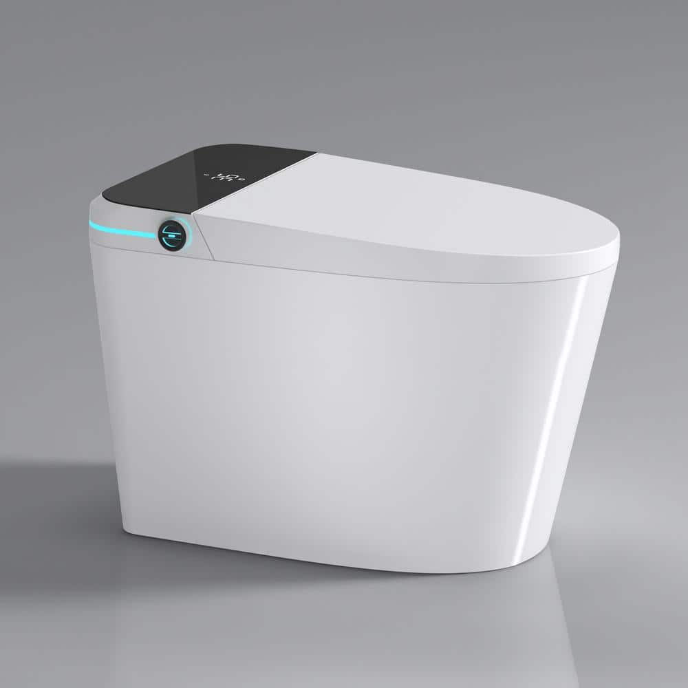 Xspracer Moray Elongated Smart Bidet Toilet with Foot Sensor, LED Display, and Warm Water