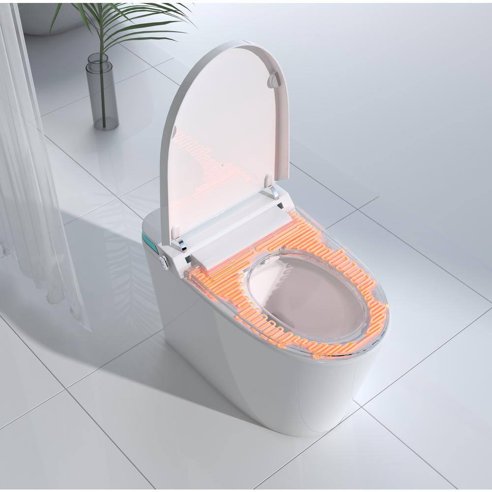 Xspracer Moray Elongated Smart Bidet Toilet with Foot Sensor & LED Night Light