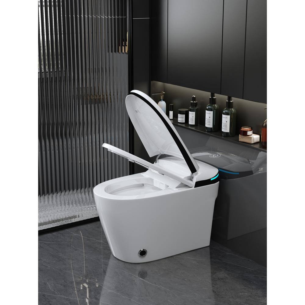 Xspracer Moray Elongated Smart Bidet Toilet with Foot Sensor and LED Night Light