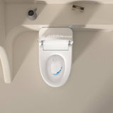 Xspracer Moray Elongated Smart Bidet Toilet - 1.28 GPF, White, AUTO Features