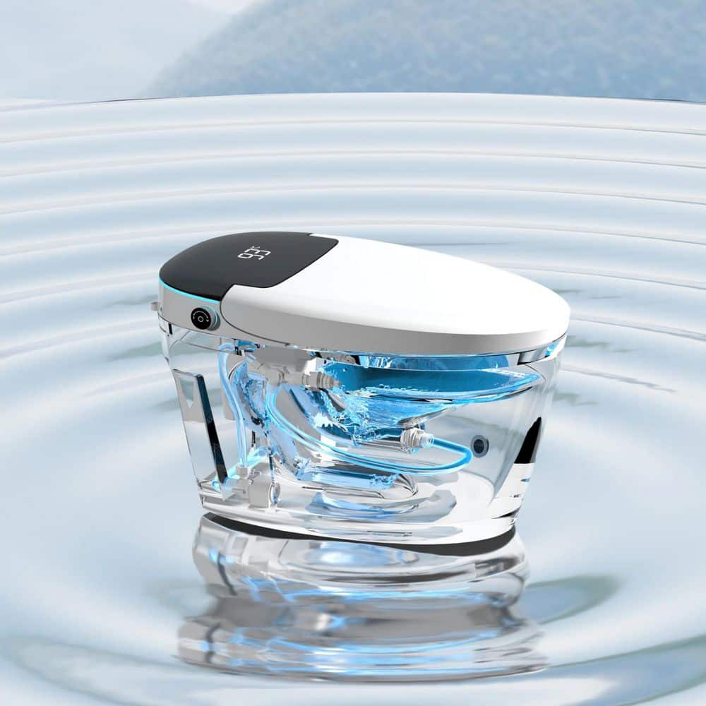 yulika DJ-951E Elongated Smart Bidet Toilet with Heated Seat and Auto Flush