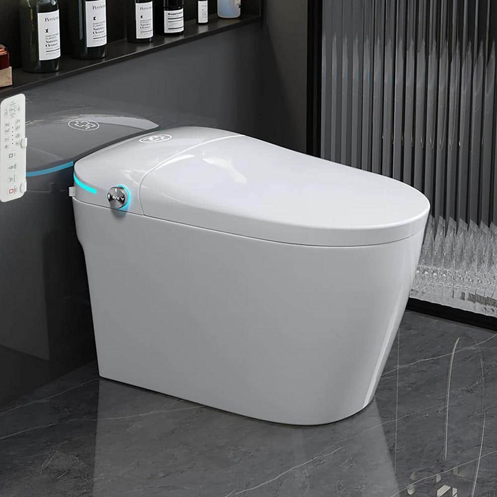 Yulika Smart Toilet with Bidet, Heated Seat & Remote Control