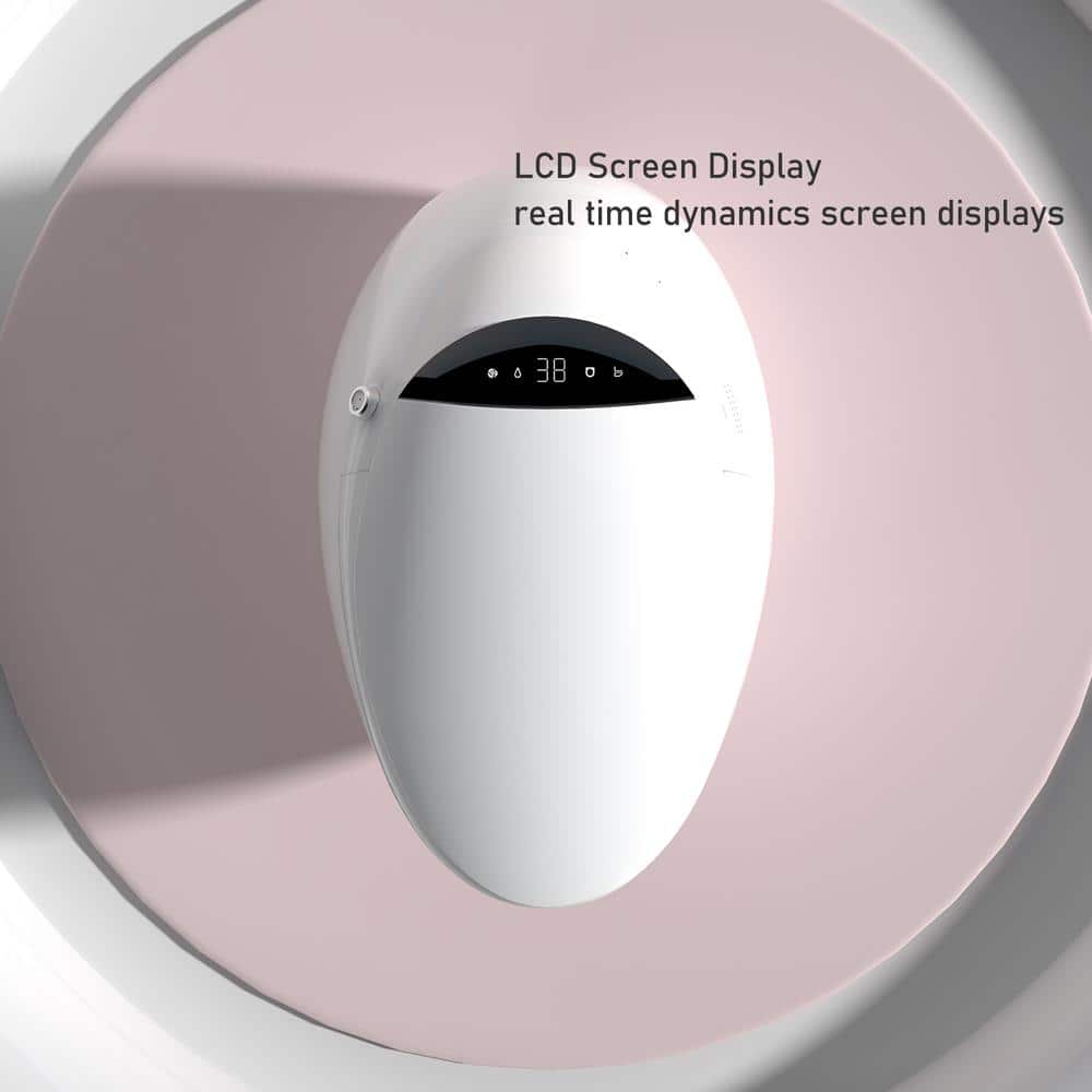 Yulika Y1 Smart Elongated Bidet Toilet with Heated Seat and Remote Control