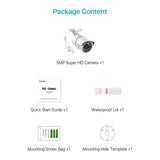ZOSI ZG2615D ZG2615E 5MP PoE Wired IP Security Camera Only Compatible with same brand PoE NVR Mode