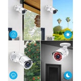 ZOSI ZG2615D ZG2615E 5MP PoE Wired IP Security Camera Only Compatible with same brand PoE NVR Mode