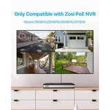 ZOSI ZM4285D 5MP PoE Wired IP Security Camera Only Compatible with PoE NVR Model ZR16DK, ZR08EN, ZR08DN, ZR08PN