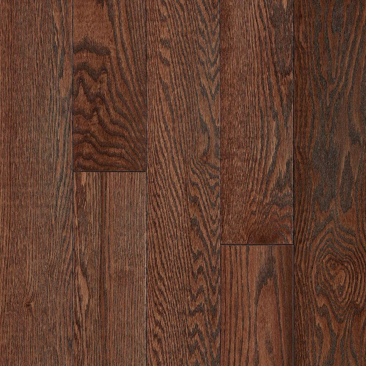 Bruce American Vintage Wildly Cherry Red Oak 3/4 in. T x 5 in. W Wire Brushed Solid Hardwood Flooring (23.5 sq.ft./ctn)