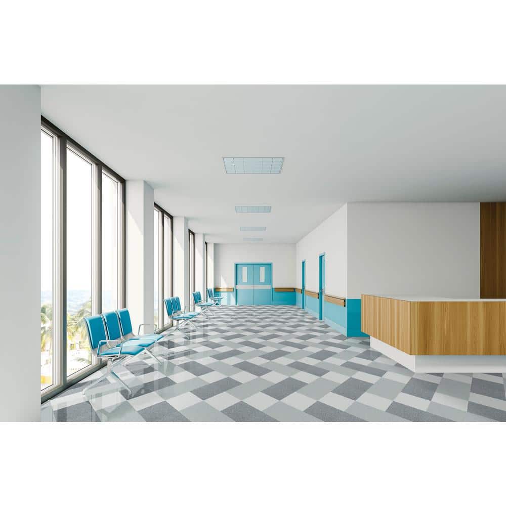 Armstrong Imperial Texture VCT 12 in. x 12 in. Grabbin Green Standard Excelon Commercial Vinyl Tile (45 sq. ft. / case)