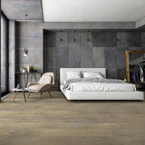 A&A Surfaces Woodridge Willrow Oak 0.28 in. x 6.5 in. Waterproof Wire Brushed Engineered Hardwood Flooring (21.67 sq. ft./case)