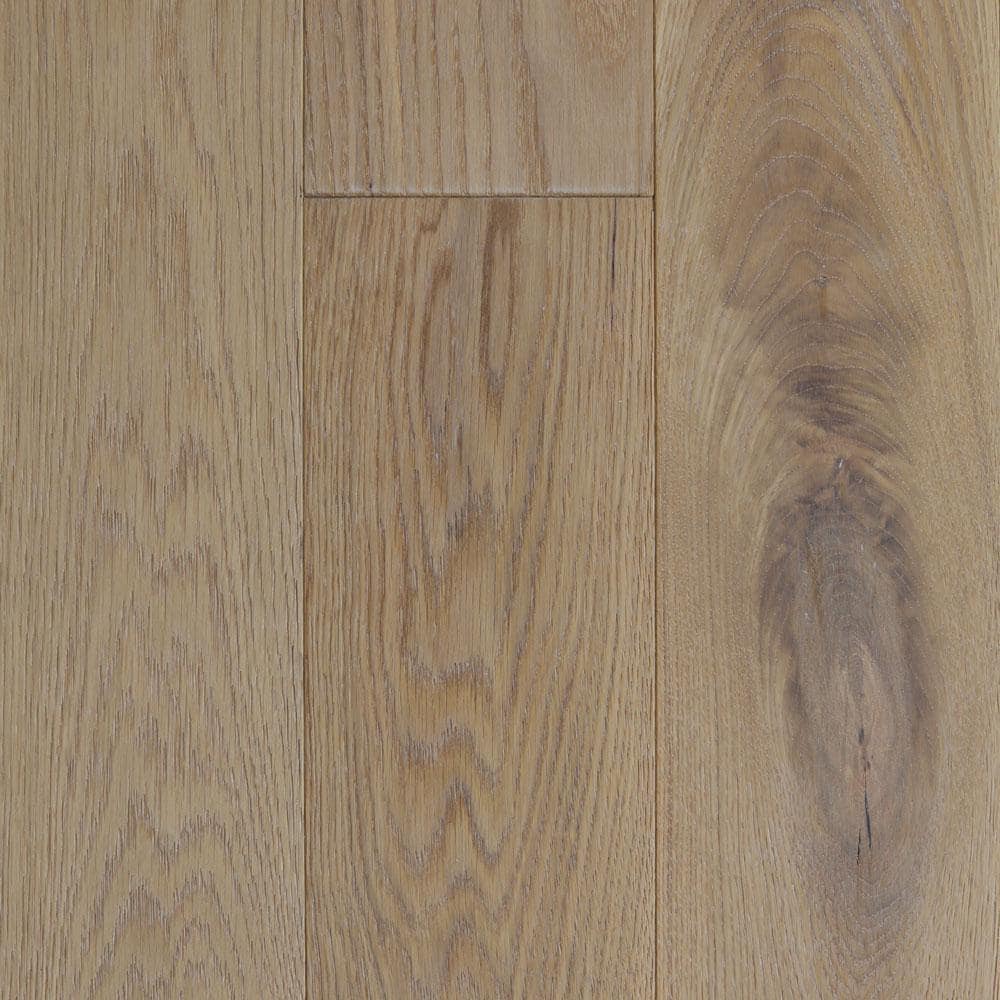 Blue Ridge Hardwood Flooring Castlebury Wimborne White Oak 3/8 in. T x 6 in. W Click Lock Brushed Engineered Hardwood Flooring (26.5 sq.ft./case)
