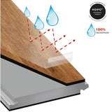 OptiWood Winter Stone Birch 2/7 in.  T x 5 in. W Click Lock Hand Scraped Engineered Hardwood Flooring (16.7 sq.ft./case)