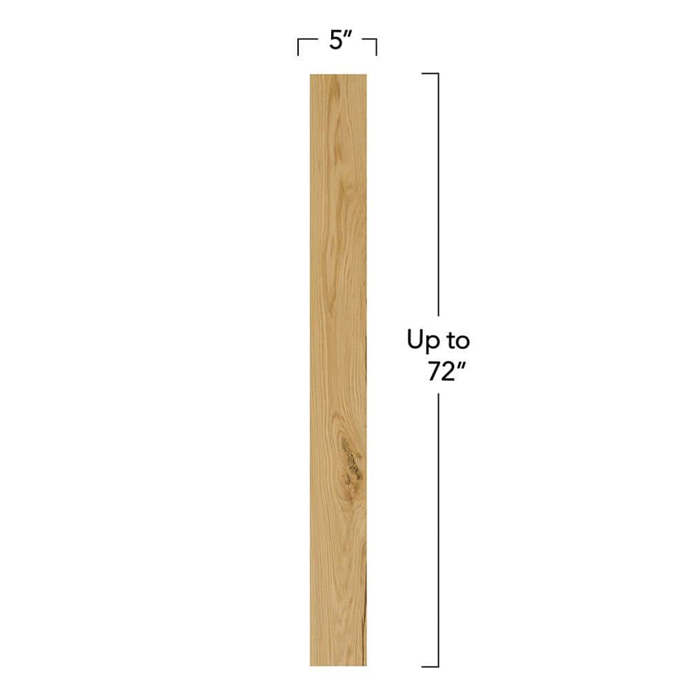 Mohawk Patton Avenue Winter Wheat Oak 0.5 in. T x 5 in. W Wirebrushed Engineered Hardwood Flooring (29.54 sq. ft./case)