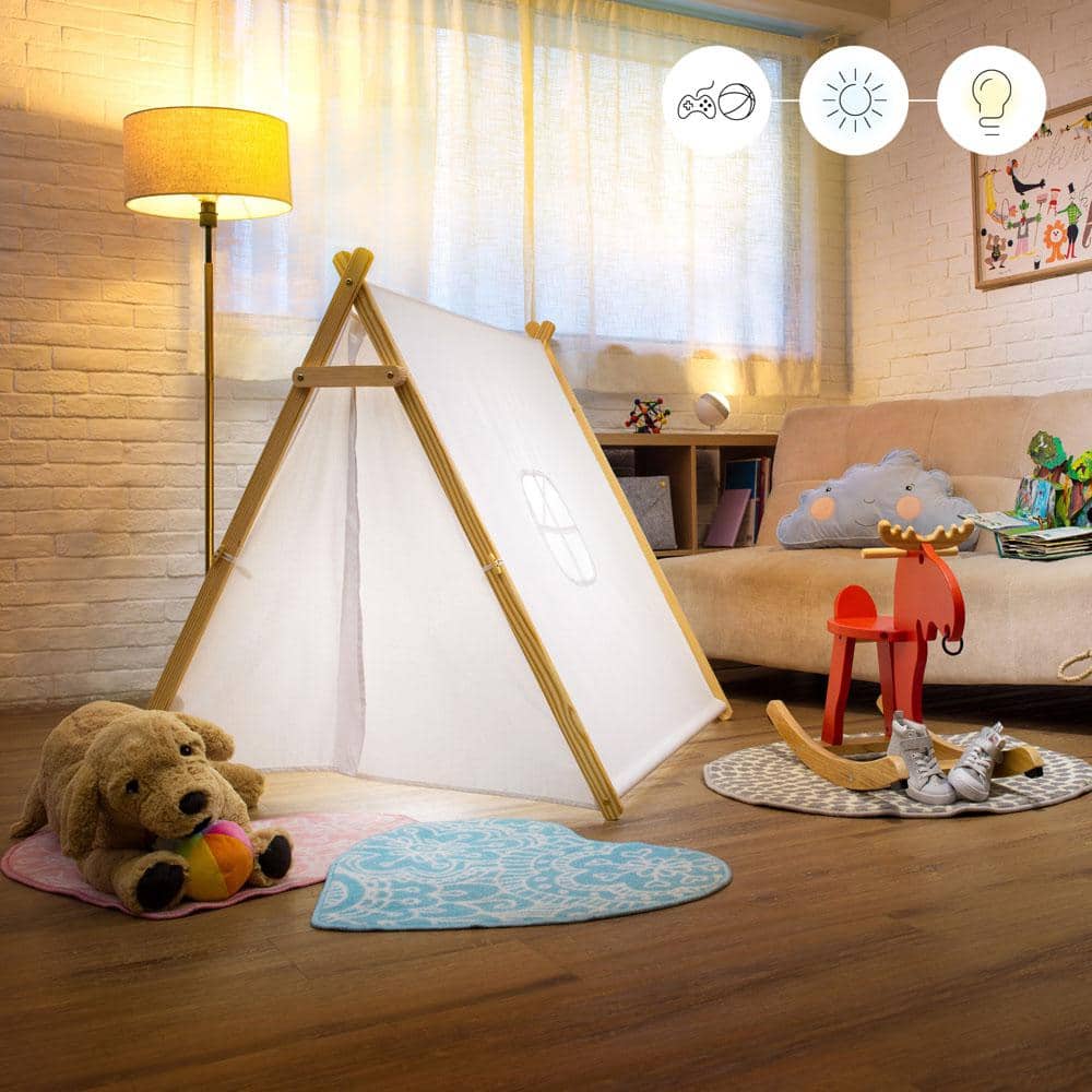 Philips WiZ Tunable White A19 LED 60-Watt Equivalent Dimmable Smart Wi‑Fi Connected Light Bulb (4‑Pack)