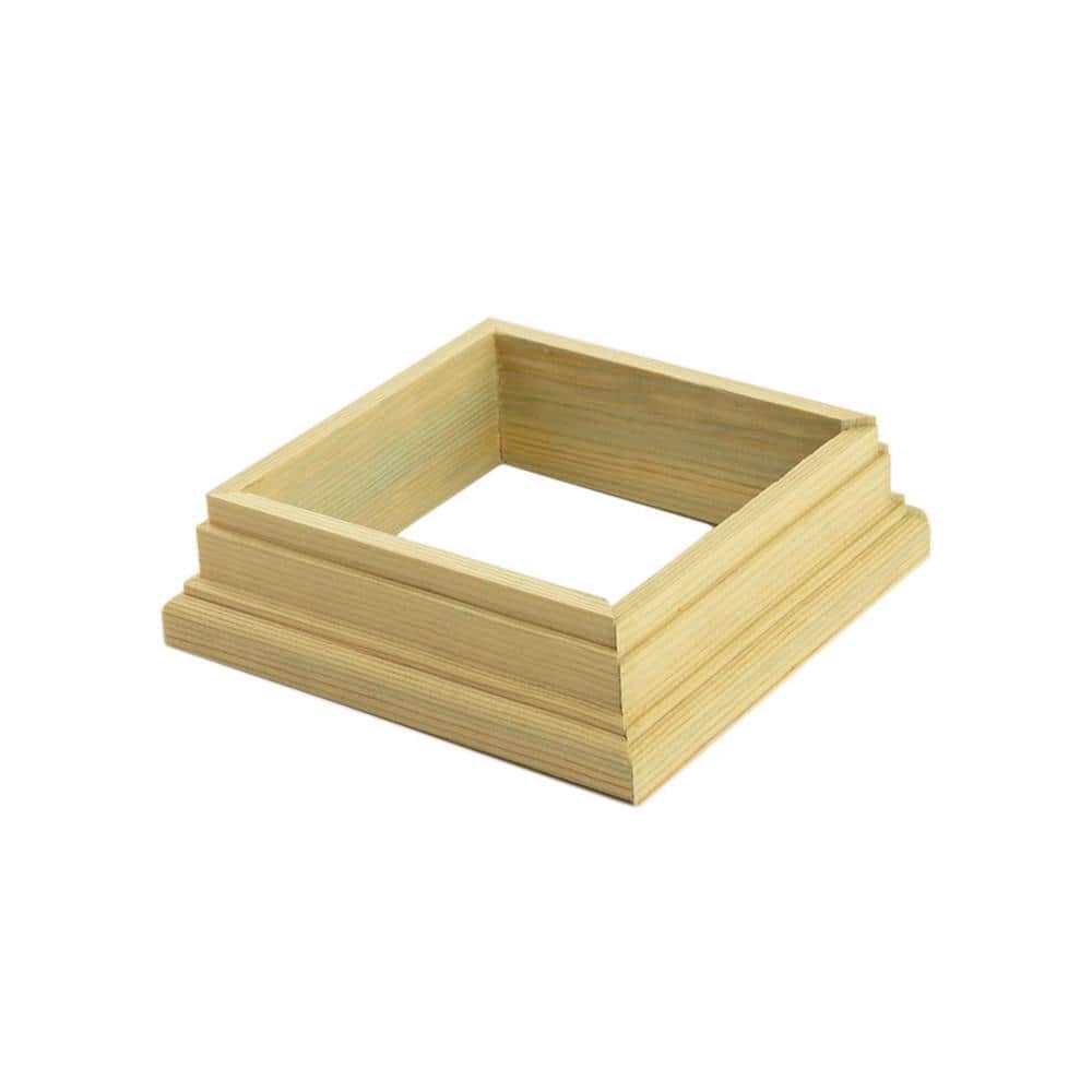 4 in. x 4 in. Pressure-Treated Wood Post Skirt