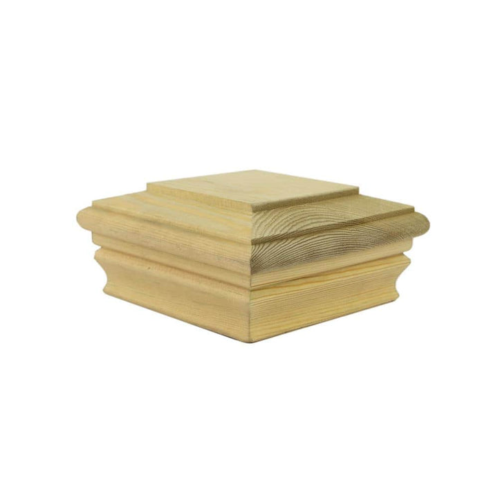 Deckorators 4 in. x 4 in. Newport Classic Pressure Treated Wood Pine Post Cap
