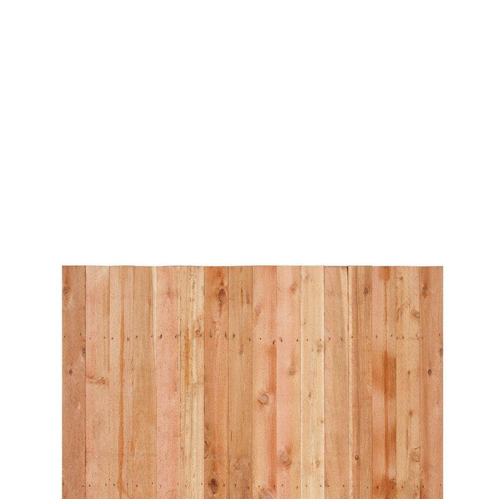 Installed Pressure Treated Flat Top Picket Fence