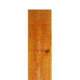 Installed Western Red Cedar Flat Top Picket Fence