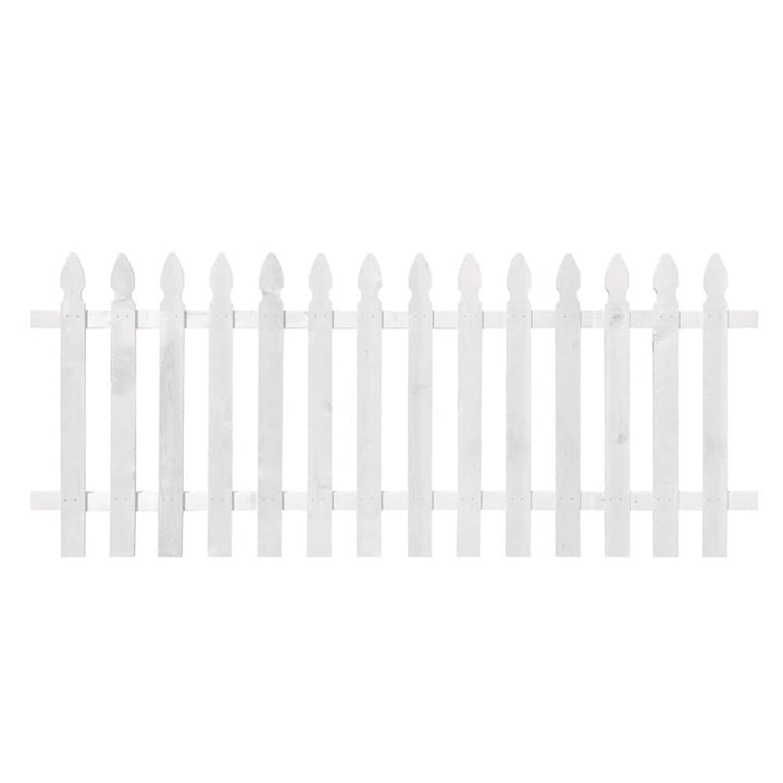 Outdoor Essentials 3-1/2 ft. x 8 ft. Cedar French Gothic Primed Fence Panel