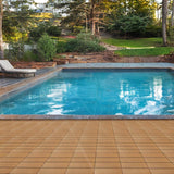 Tidoin Outdoor 1 ft. x 1 ft. Composite Deck Tile in Wood(35 Per Box)