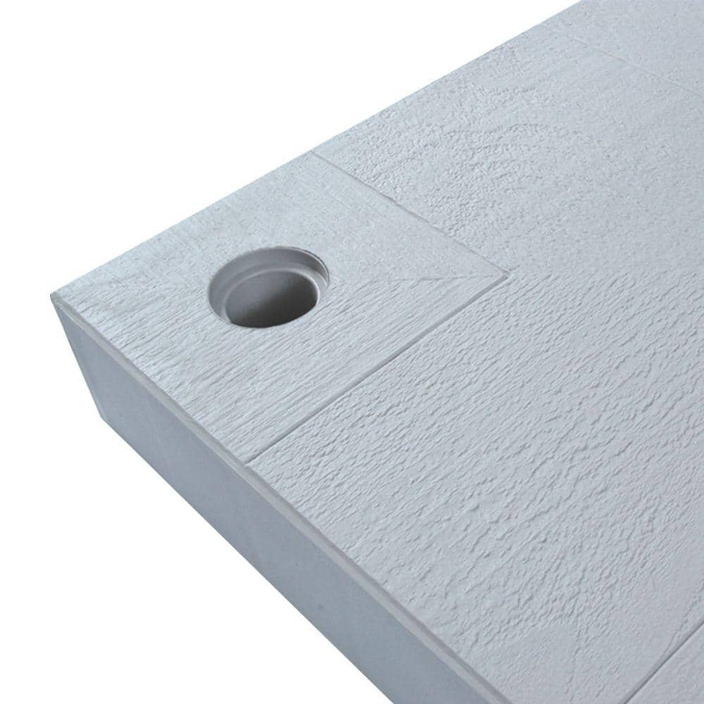 UDECX 10-ft x 10-ft Flint Grey Composite Patio Deck Starter Kit