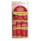 1 in. Pro Thin Angle Sash, 1-1/2 in. Angle Sash, 2 in. Nylon/Polyester Flat Paint Brush Set (3-Pack)