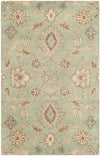 Safavieh Wyndham Buckden 5 x 8 Light Green Indoor Floral/Botanical Vintage Handcrafted Area Rug