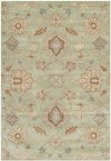Safavieh Wyndham Buckden 5 x 8 Light Green Indoor Floral/Botanical Vintage Handcrafted Area Rug