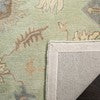 Safavieh Wyndham Buckden 5 x 8 Light Green Indoor Floral/Botanical Vintage Handcrafted Area Rug