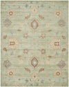 Safavieh Wyndham Buckden 5 x 8 Light Green Indoor Floral/Botanical Vintage Handcrafted Area Rug
