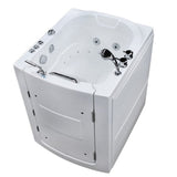 Universal Tubs HD Series 38 in. Right-Swinging Door Walk-In Whirlpool and Air Bath Tub, White