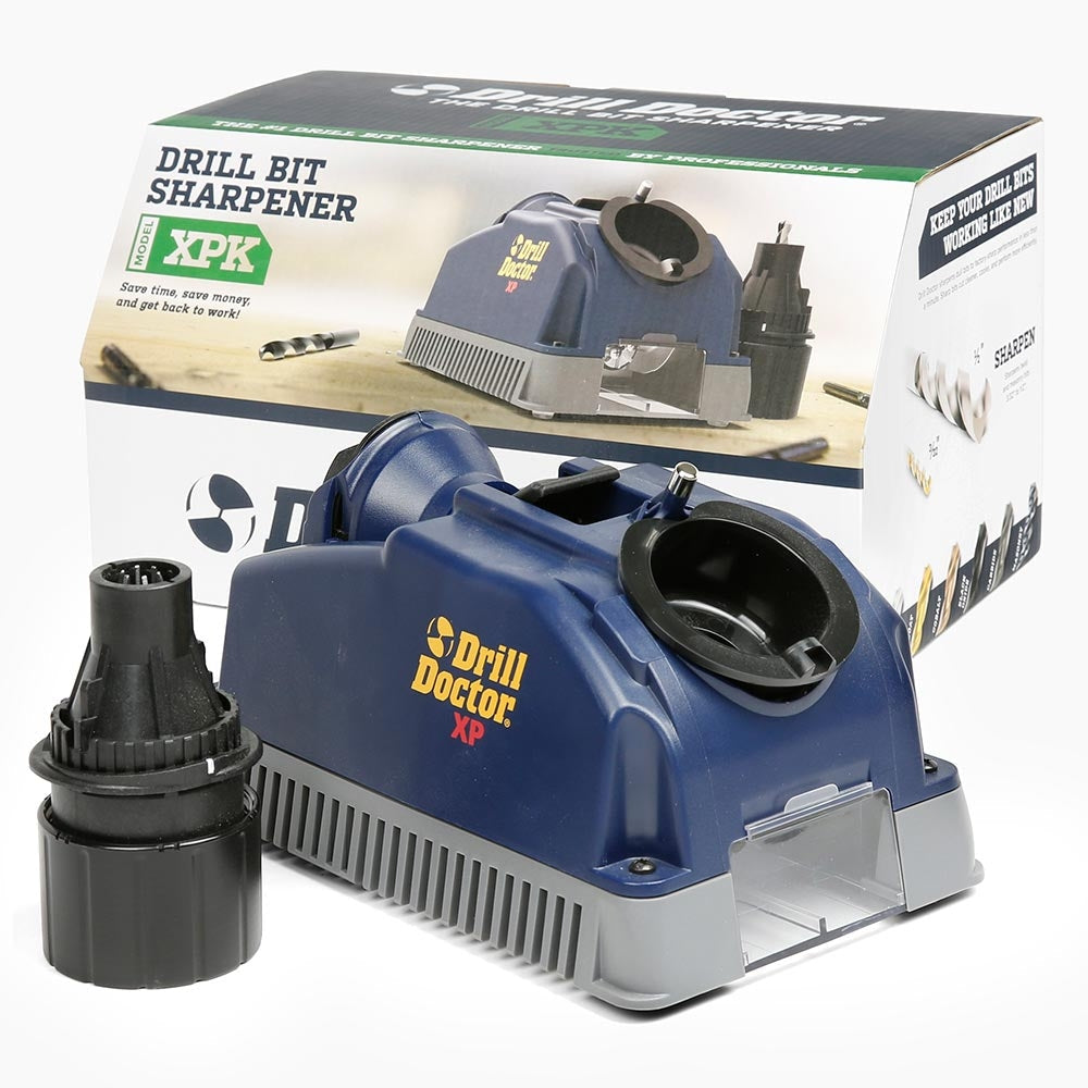 Drill Doctor XP Drill Bit Sharpener, 3/32 in. to 1/2 in. (Optional 3/4 in. Chuck)