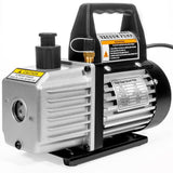 XtremepowerUS 1/4 HP 3 CFM Air Vacuum Pump HVAC A/C Refrigerant Kit with AC Manifold Gauge Set